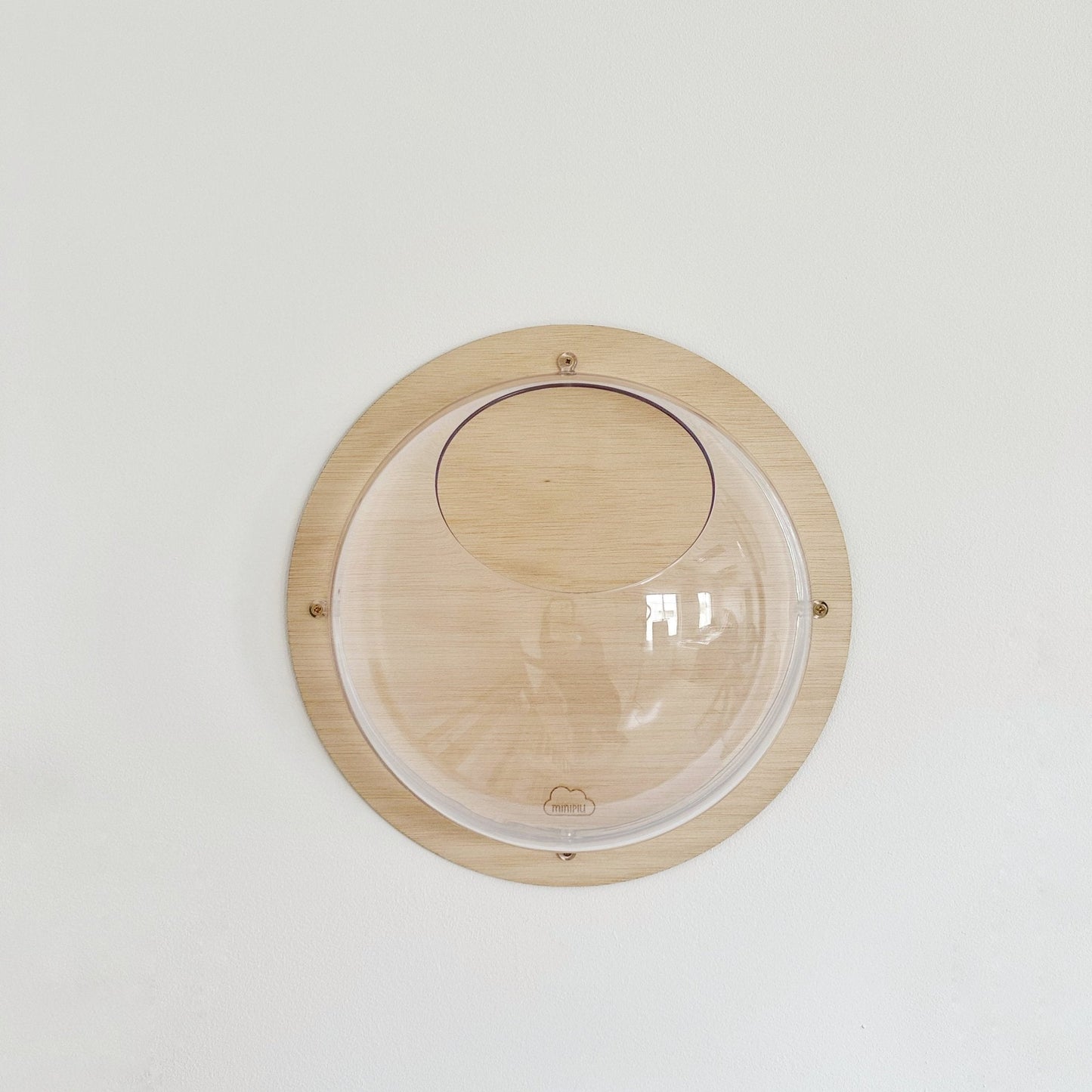 Semi esferas colgantes de madera - MINIPIU