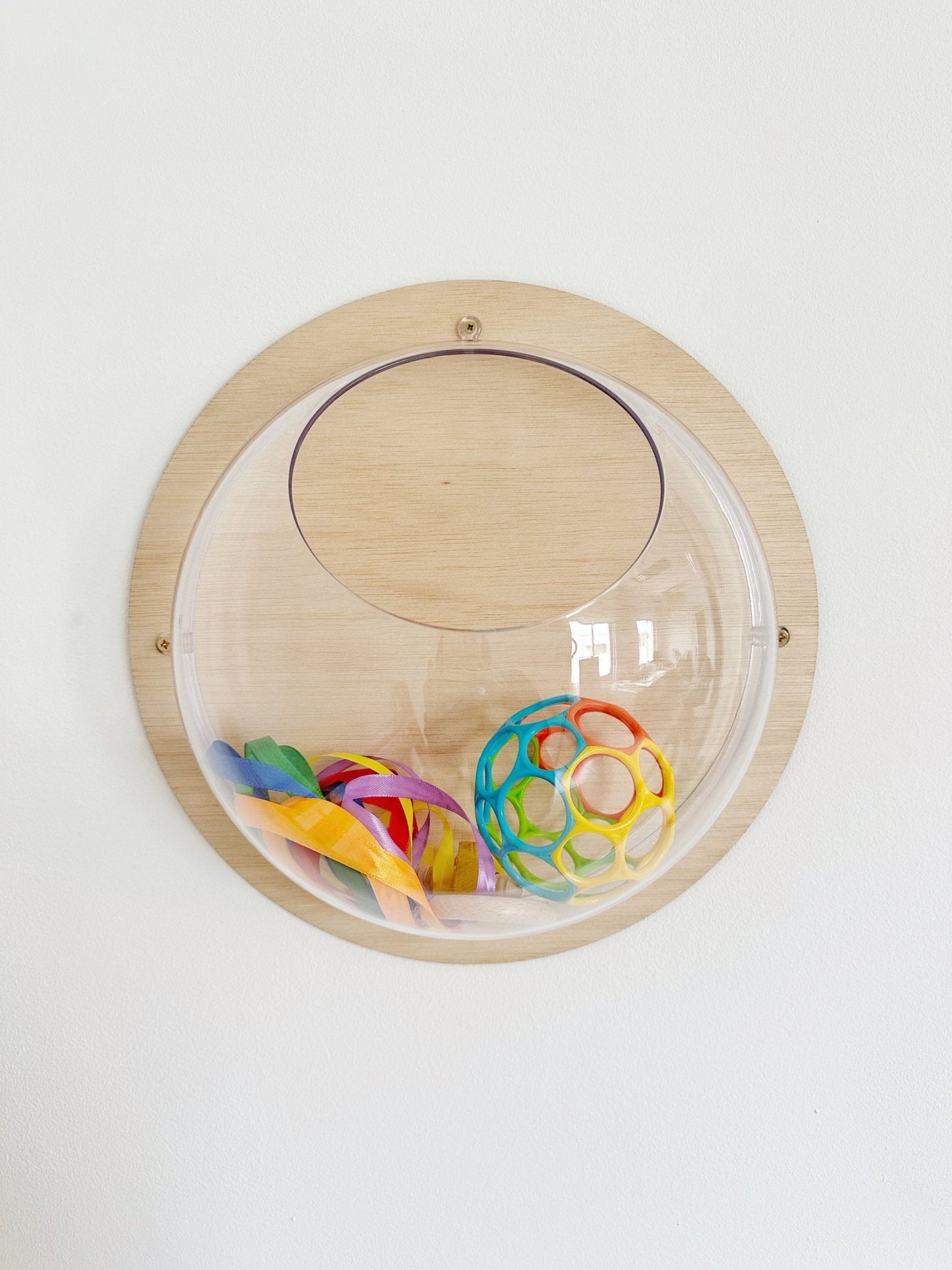 Semi esferas colgantes de madera - MINIPIU