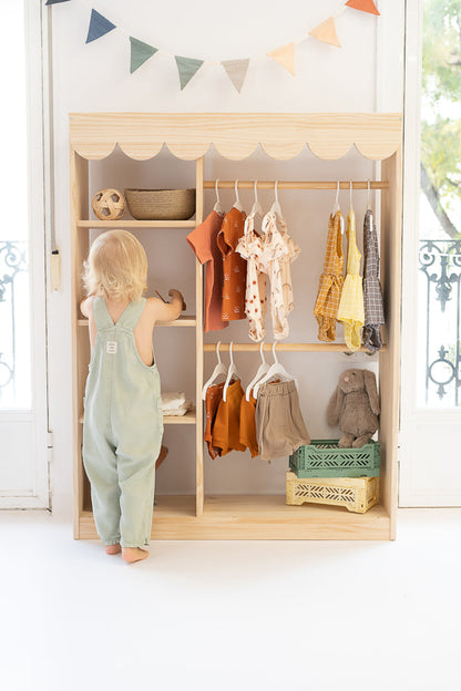 Montessori wardrobe