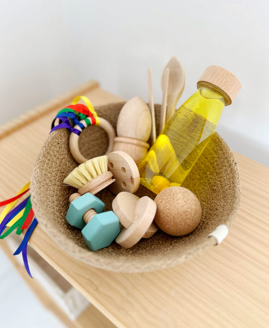 Assorted treasure basket 