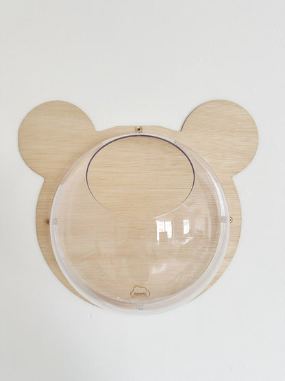 Semi esferas colgantes de madera en forma de animales - MINIPIU